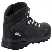 Jack Wolfskin Wanderschuhe Refugio Mid Texapore (Veloursleder, wasserdicht) phantomgrau Herren